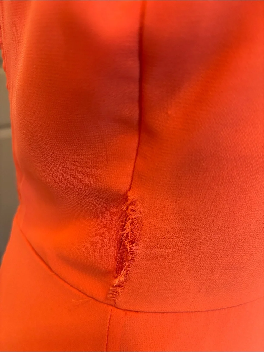 Abercrombie & Fitch Coral Maxi Dress with Spaghetti Straps